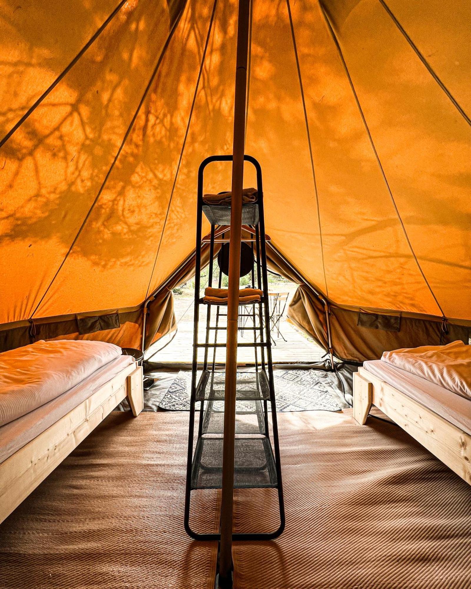 Raus Und Gut Glamping Am Graebendorfer See Drebkau Exterior photo