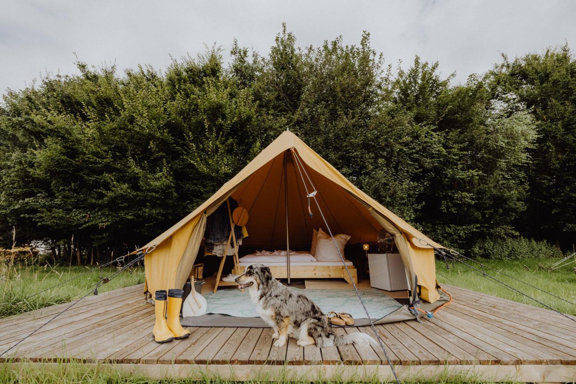 Raus Und Gut Glamping Am Graebendorfer See Drebkau Exterior photo